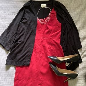 MOVING SALE DVF Red Bodycon Dress